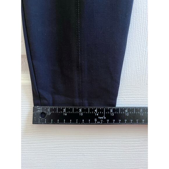 Talbots Black Portland Side Zipper Slim Leg Petite Size 8 Pants 24.5 Inch Inseam - Picture 11 of 14